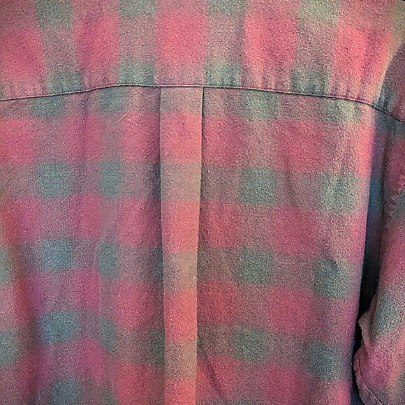 Banana Republic Men's Med Cabinwear Flannel Shirt EUC - Picture 3 of 5